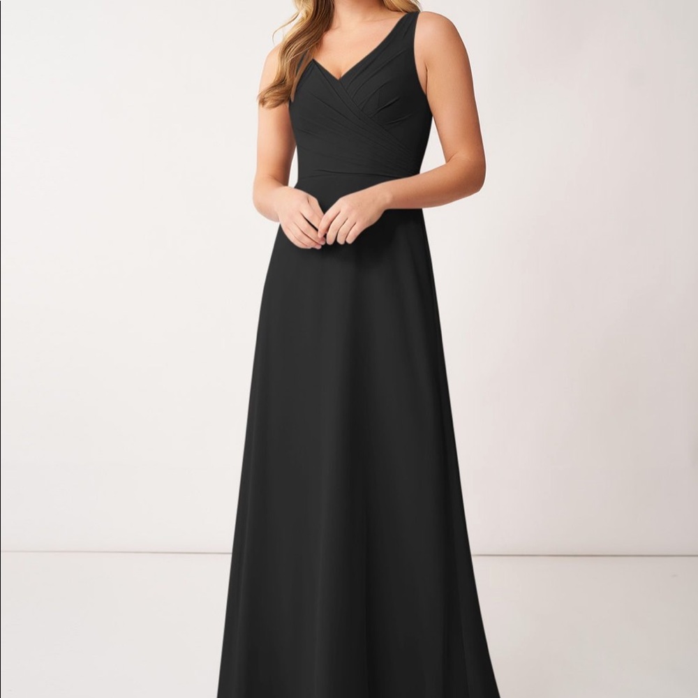 Azazie Nala dress in black